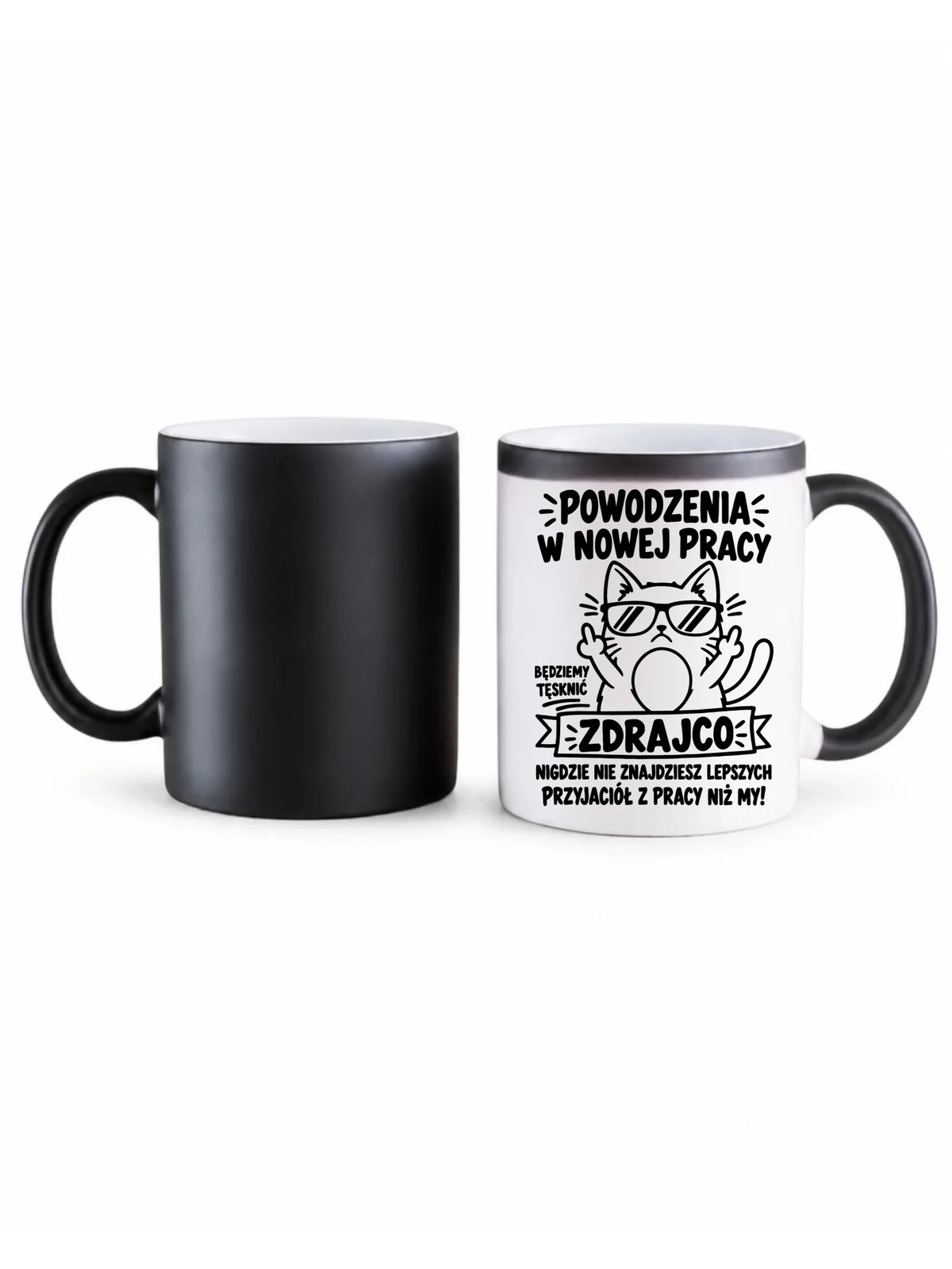 Kubek magiczny na odejście z pracy - Powodzenia w nowej pracy, zdrajco!