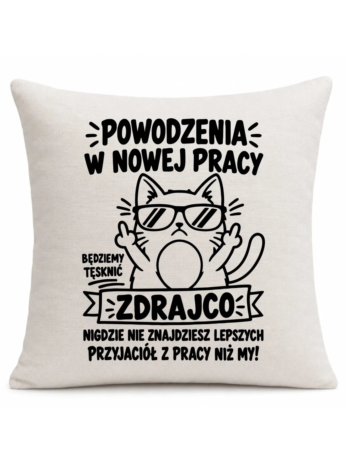 Poduszka na odejście z pracy - Powodzenia w nowej pracy, zdrajco!