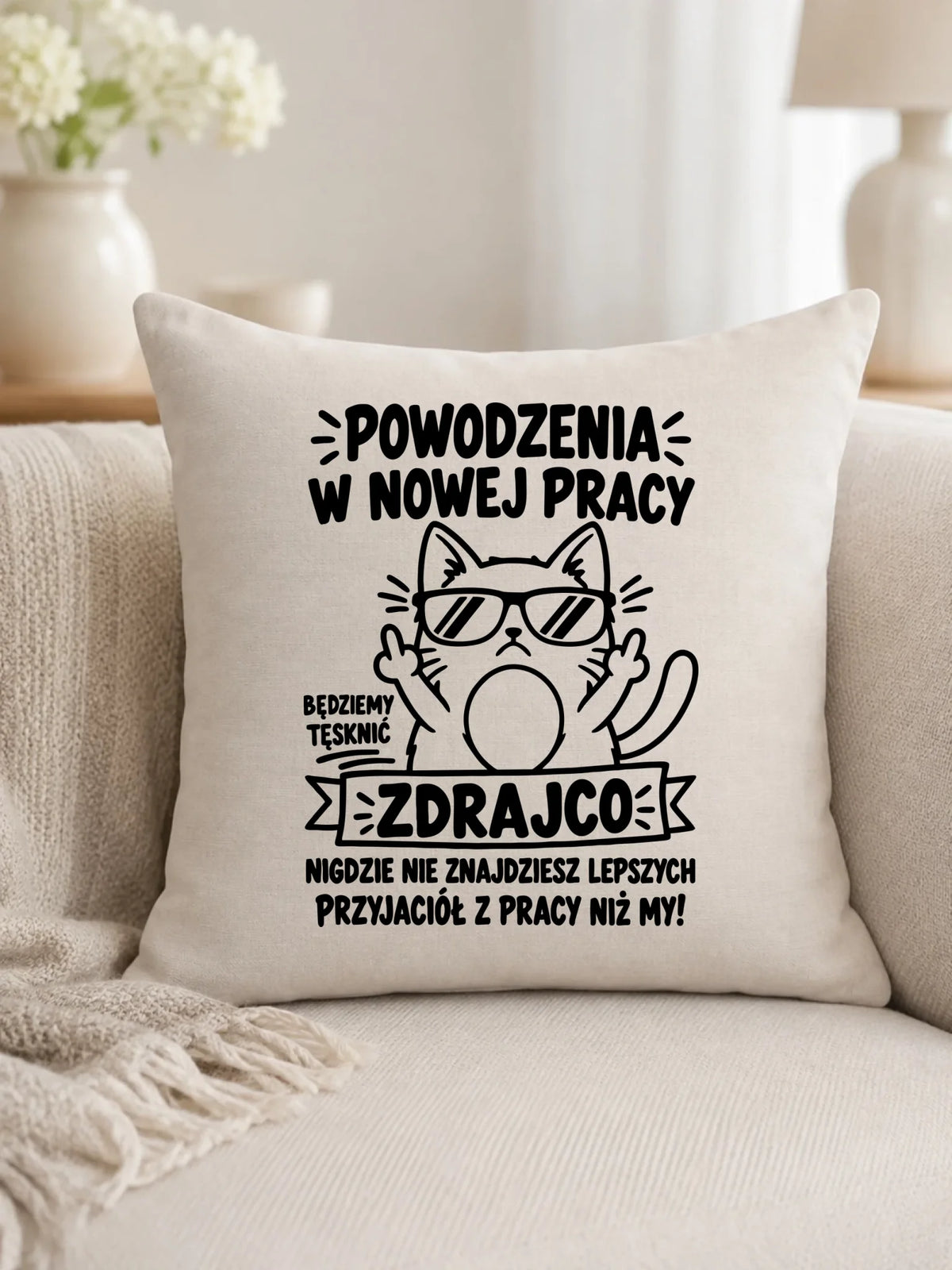 Poduszka na odejście z pracy - Powodzenia w nowej pracy, zdrajco!