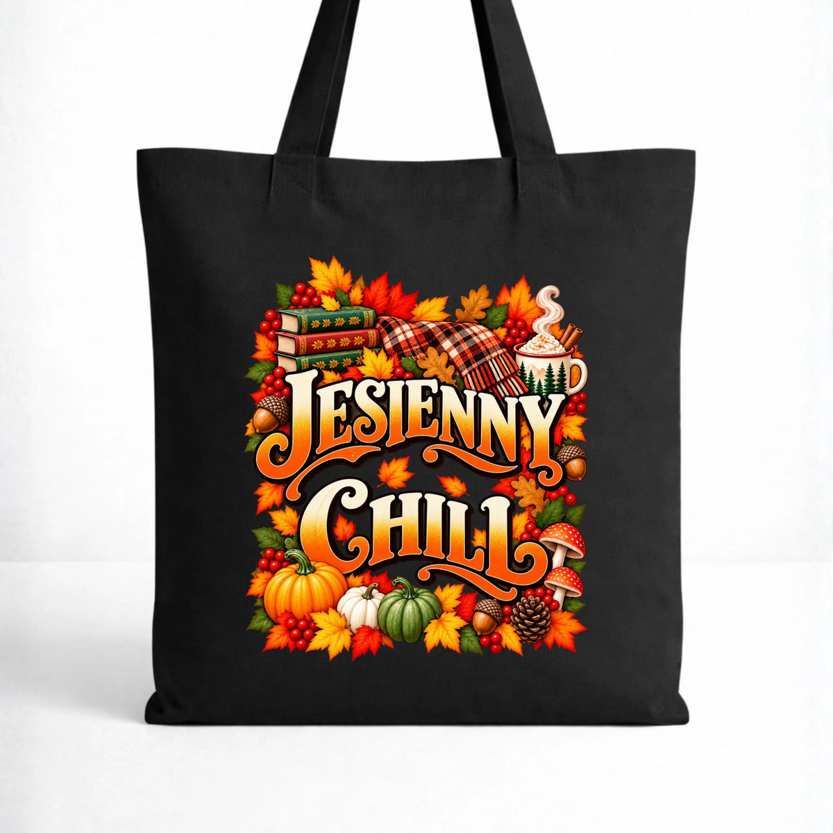 Czarna torba na pierwszy dzień jesieni - Jesienny Chill