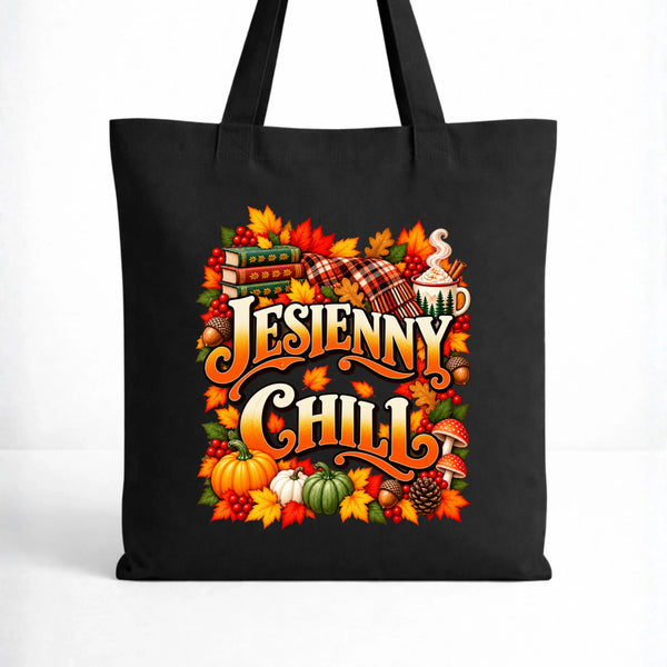 Czarna torba na pierwszy dzień jesieni - Jesienny Chill