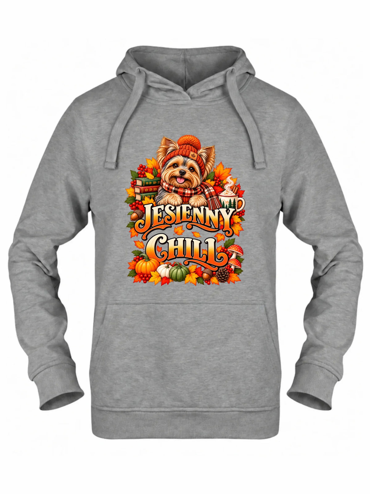 Bluza damska z kapturem i Yorkiem - Jesienny Chill