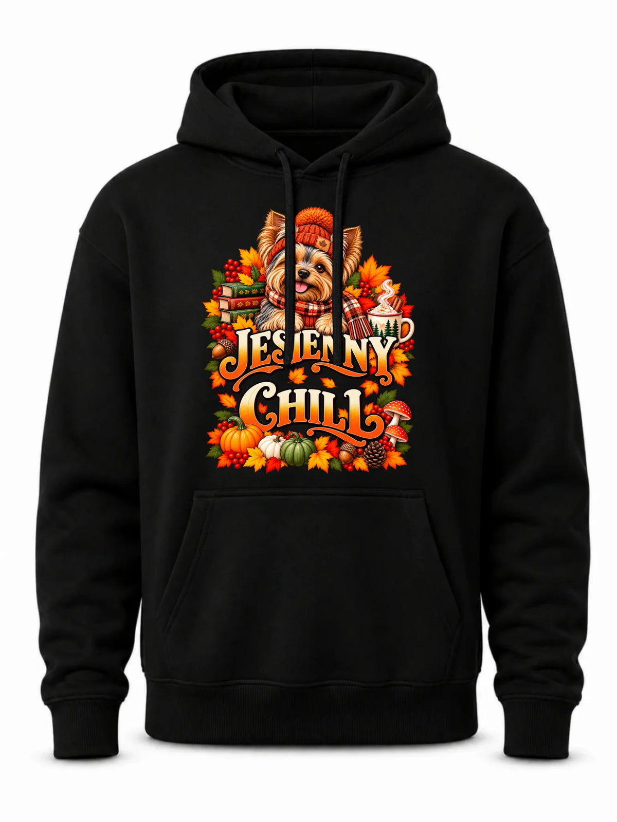 Bluza męska z kapturem i Yorkiem - Jesienny Chill