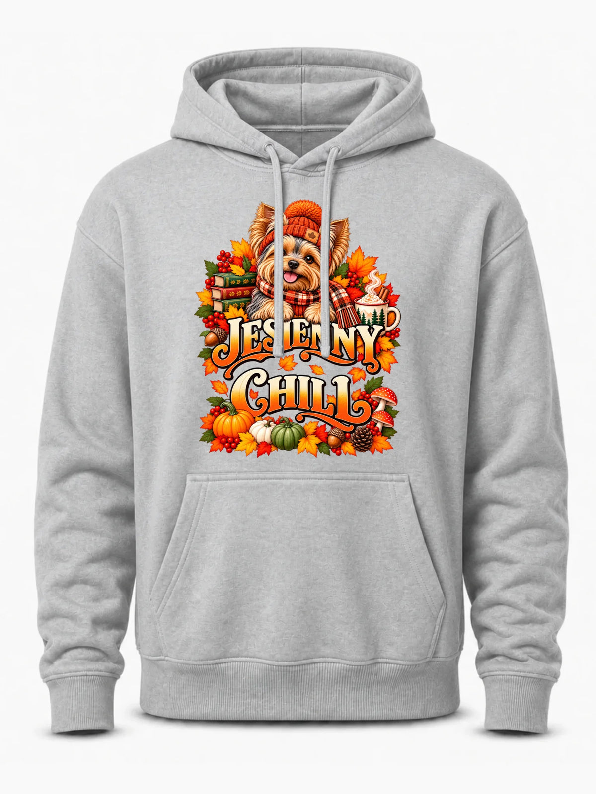 Bluza męska z kapturem i Yorkiem - Jesienny Chill