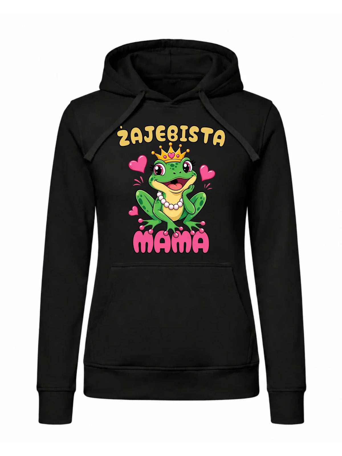 Bluza z kapturem dla mamy - Żajebista Mama DM50
