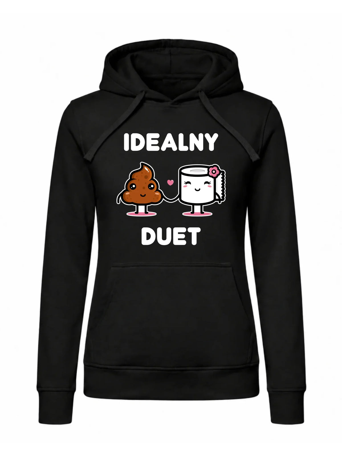 Bluza damska z kapturem - Idealny Duet W92