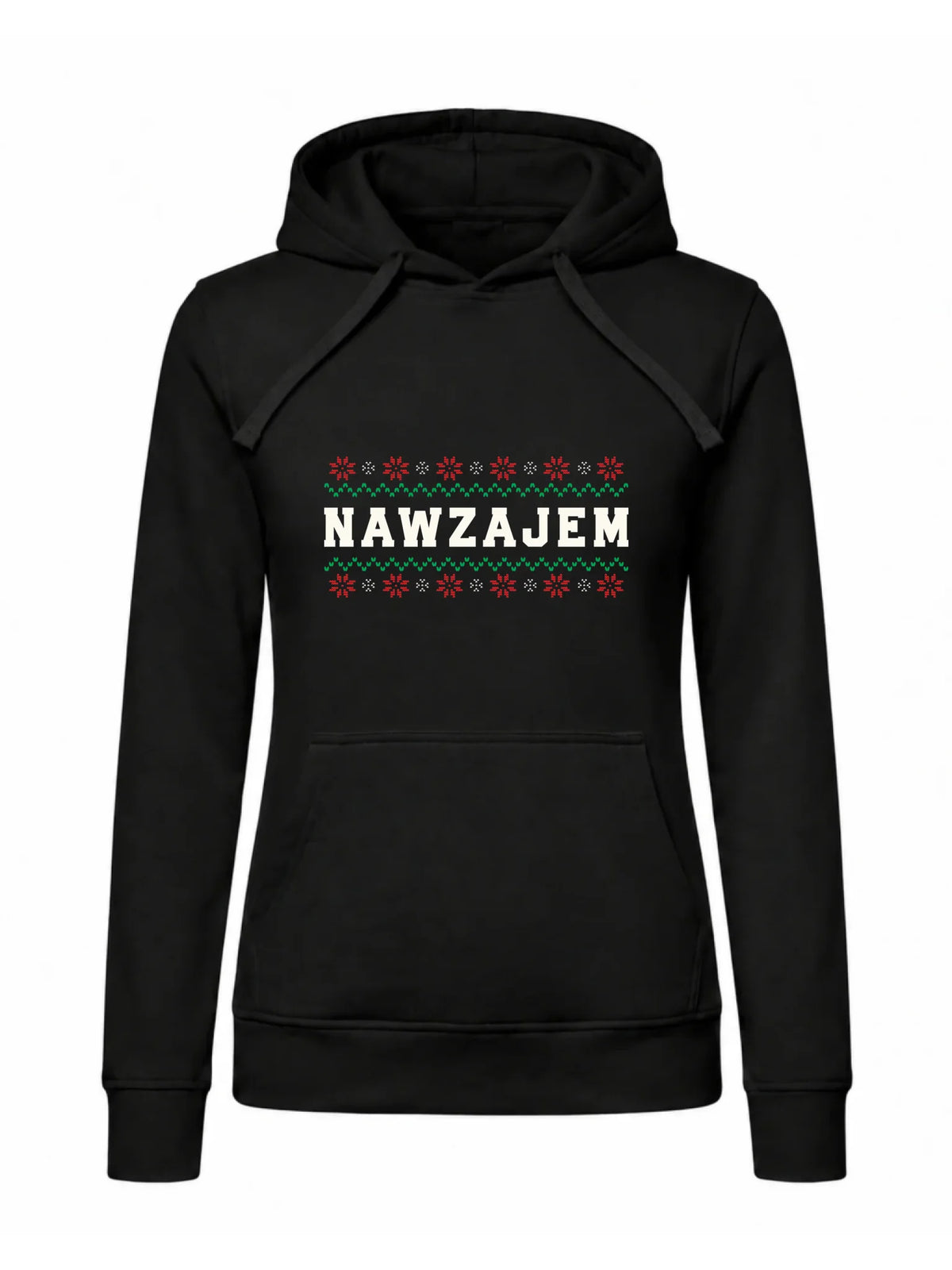 Bluza damska z kapturem świąteczna - Nawzajem BN150