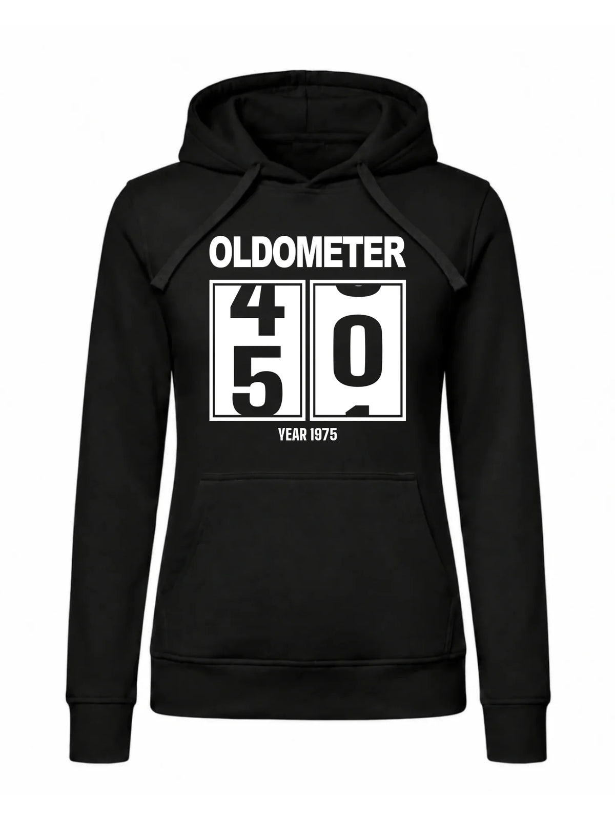 Bluza damska z kapturem na urodziny - Oldometer wybierz wiek 20-85 lat