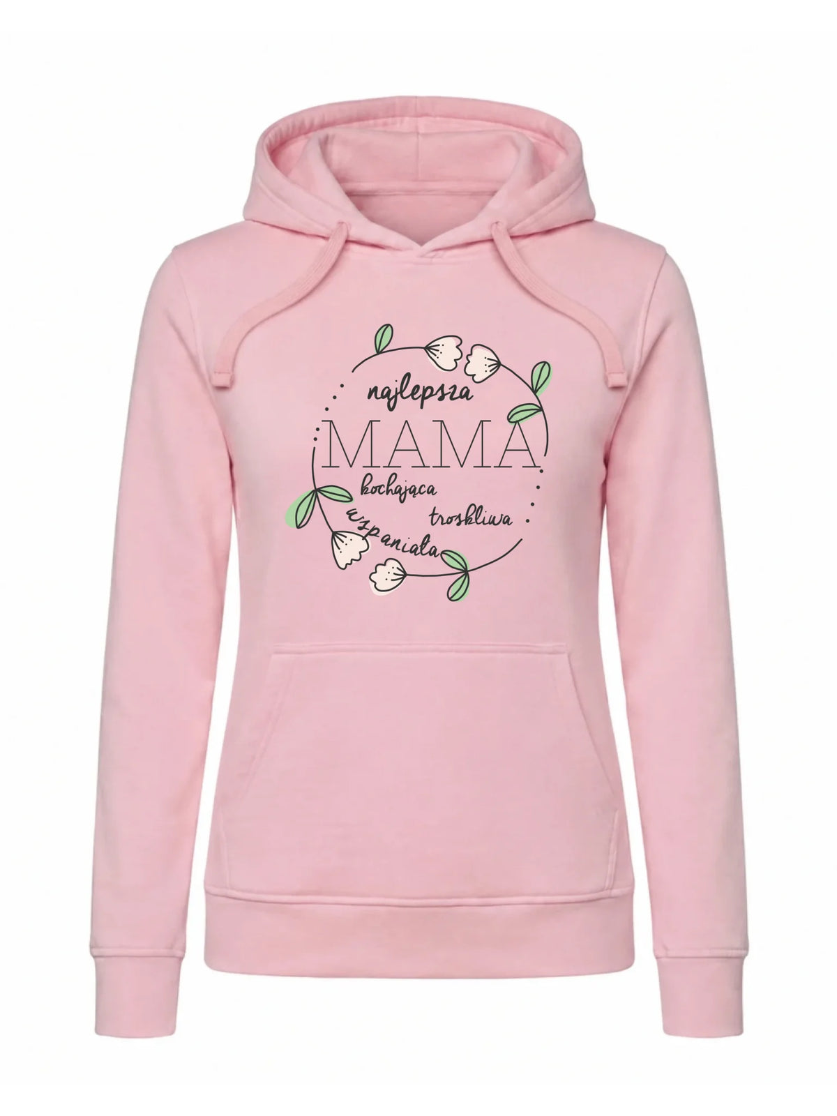 Bluza z kapturem dla mamy - Mama kochająca i troskliwa DM51