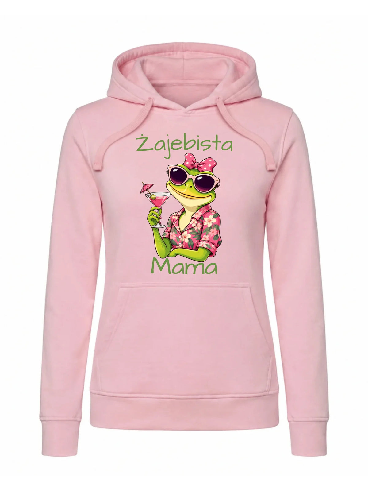Bluza z kapturem dla mamy - Żajebista Mama DM47