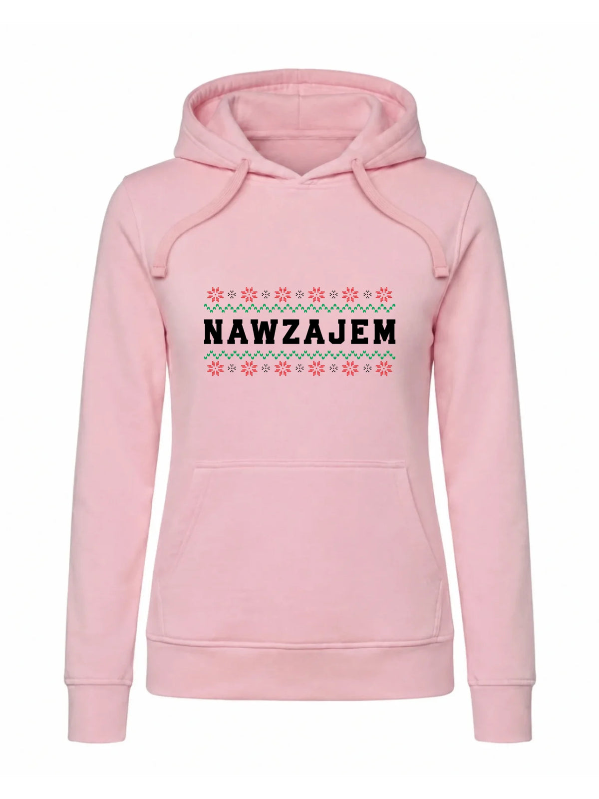 Bluza damska z kapturem świąteczna - Nawzajem BN150