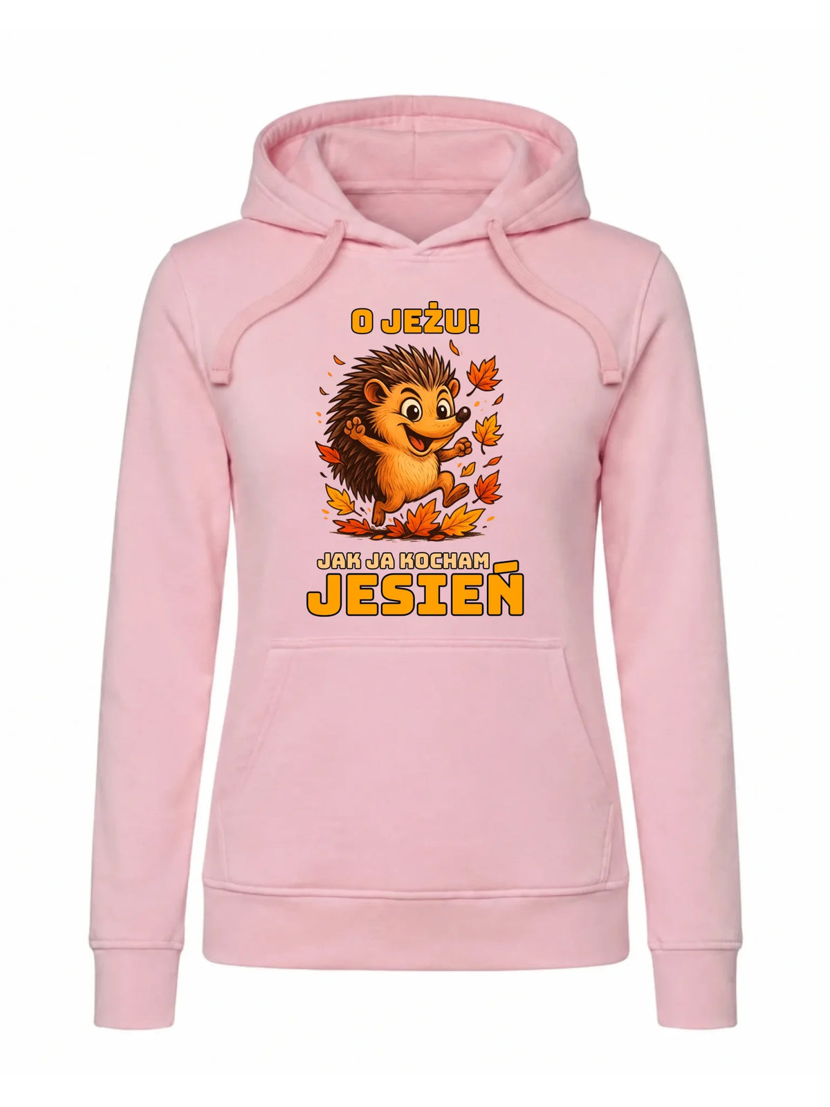 Bluza damska z kapturem jesienna - O JEŻU! Jak ja kocham jesień JS31