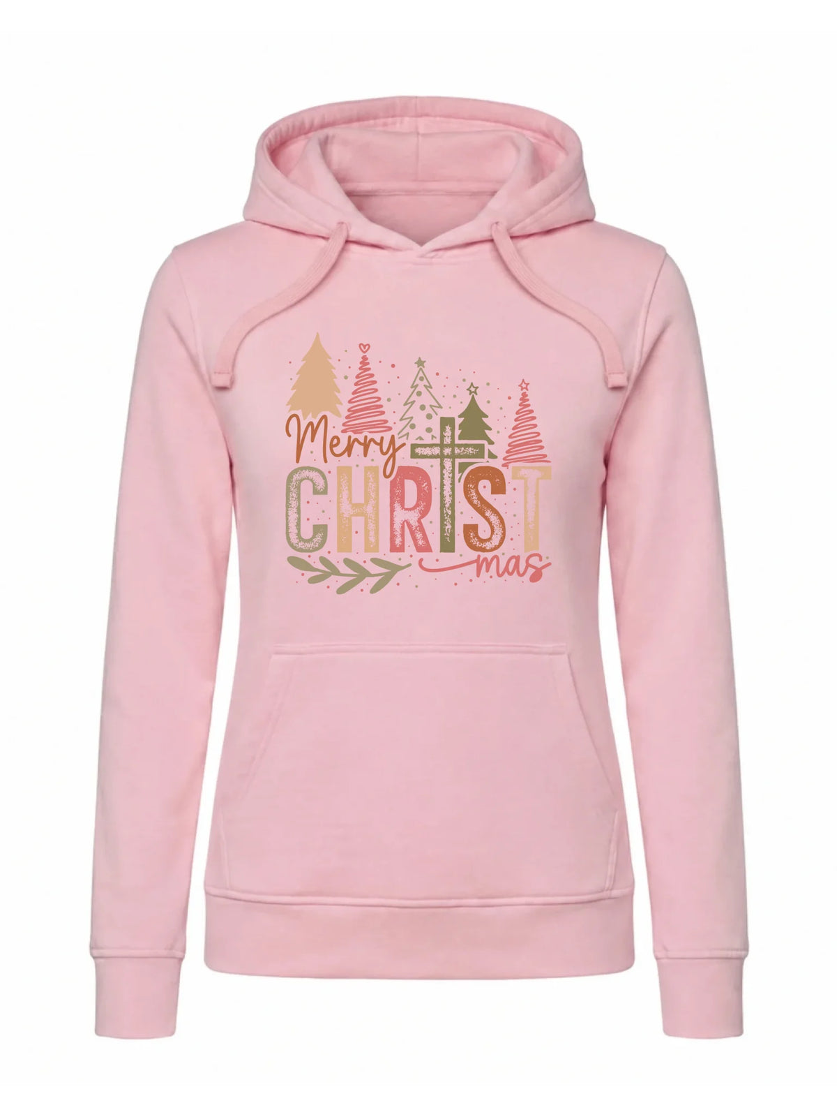 Bluza damska z kapturem świąteczna - Merry Christmas BN01