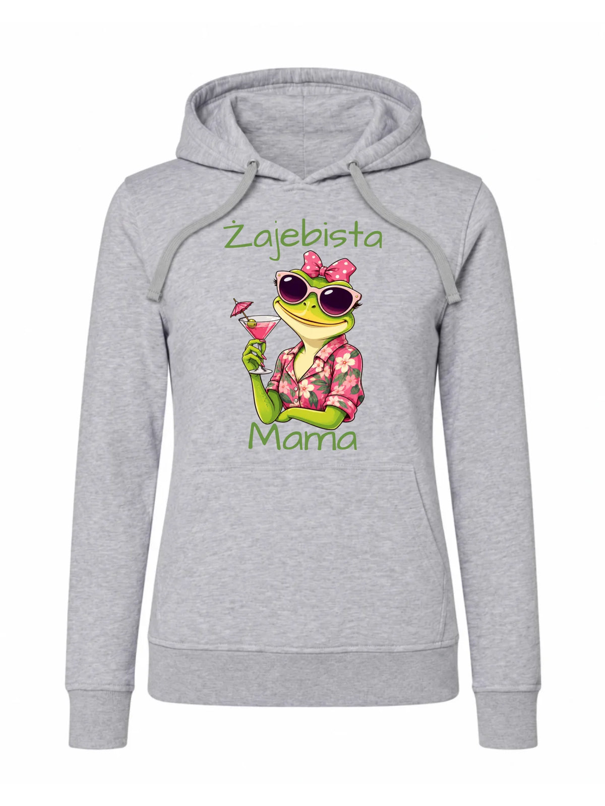 Bluza z kapturem dla mamy - Żajebista Mama DM47