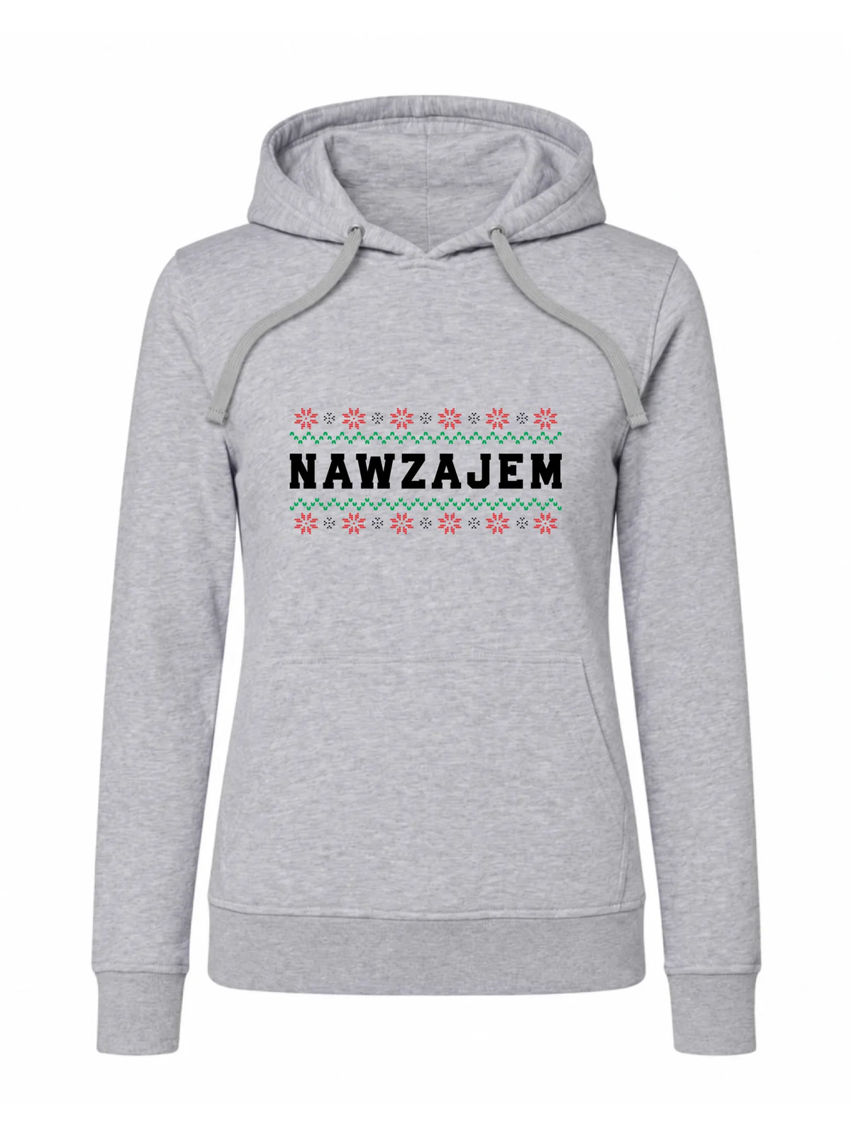 Bluza damska z kapturem świąteczna - Nawzajem BN150