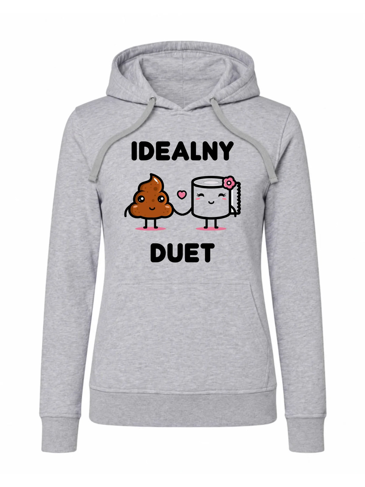 Bluza damska z kapturem - Idealny Duet W92