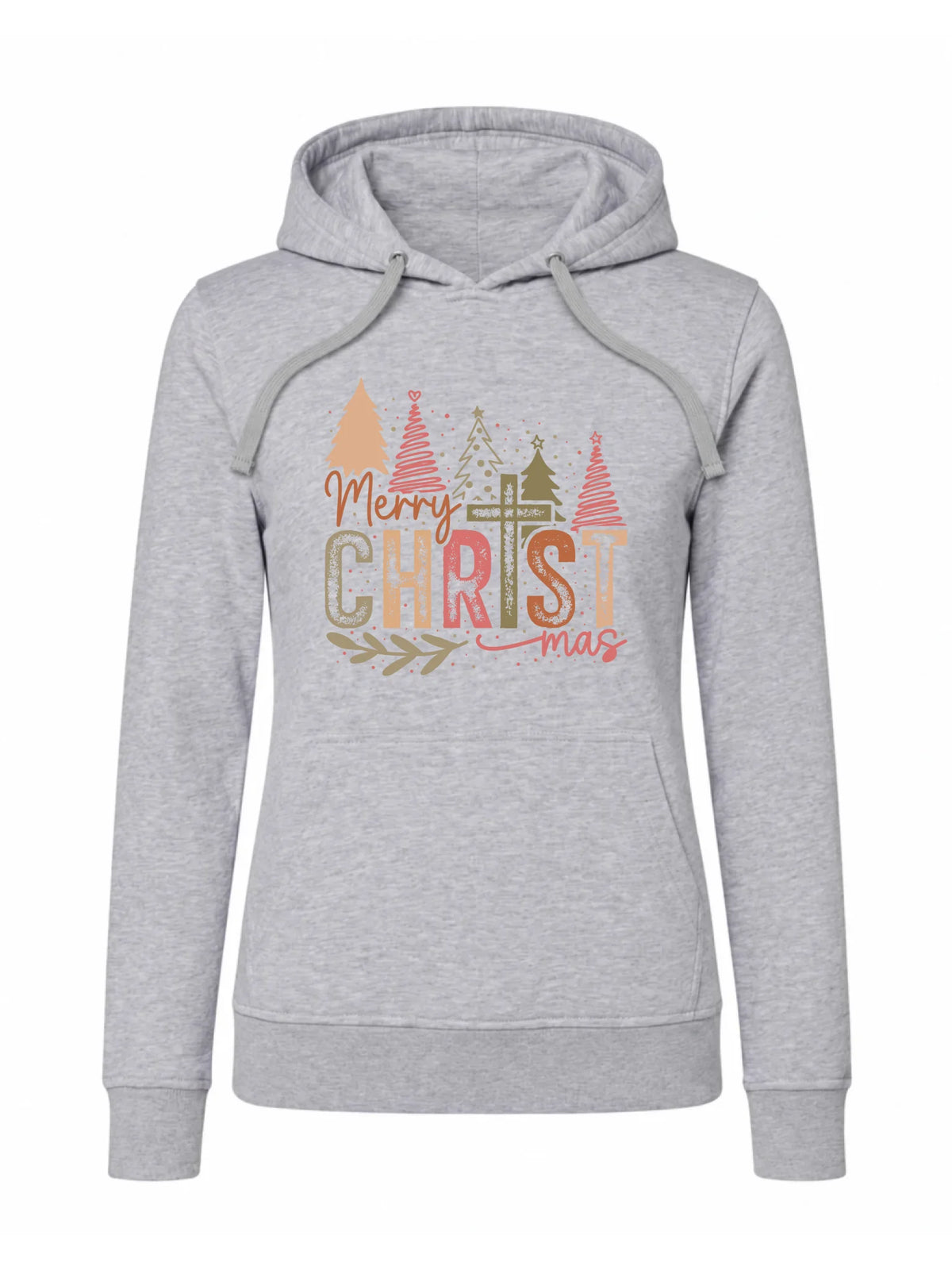 Bluza damska z kapturem świąteczna - Merry Christmas BN01