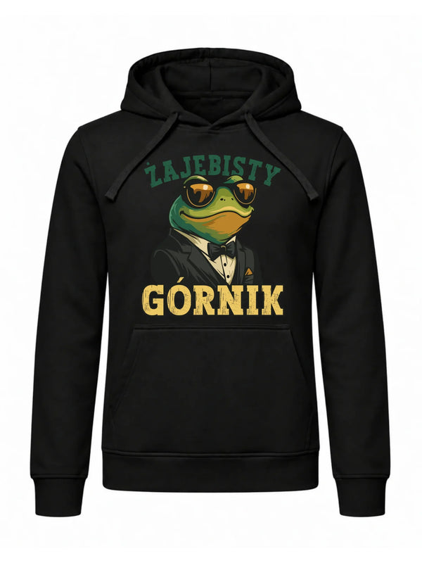 Bluza męska z kapturem dla górnika - Żajebisty Górnik
