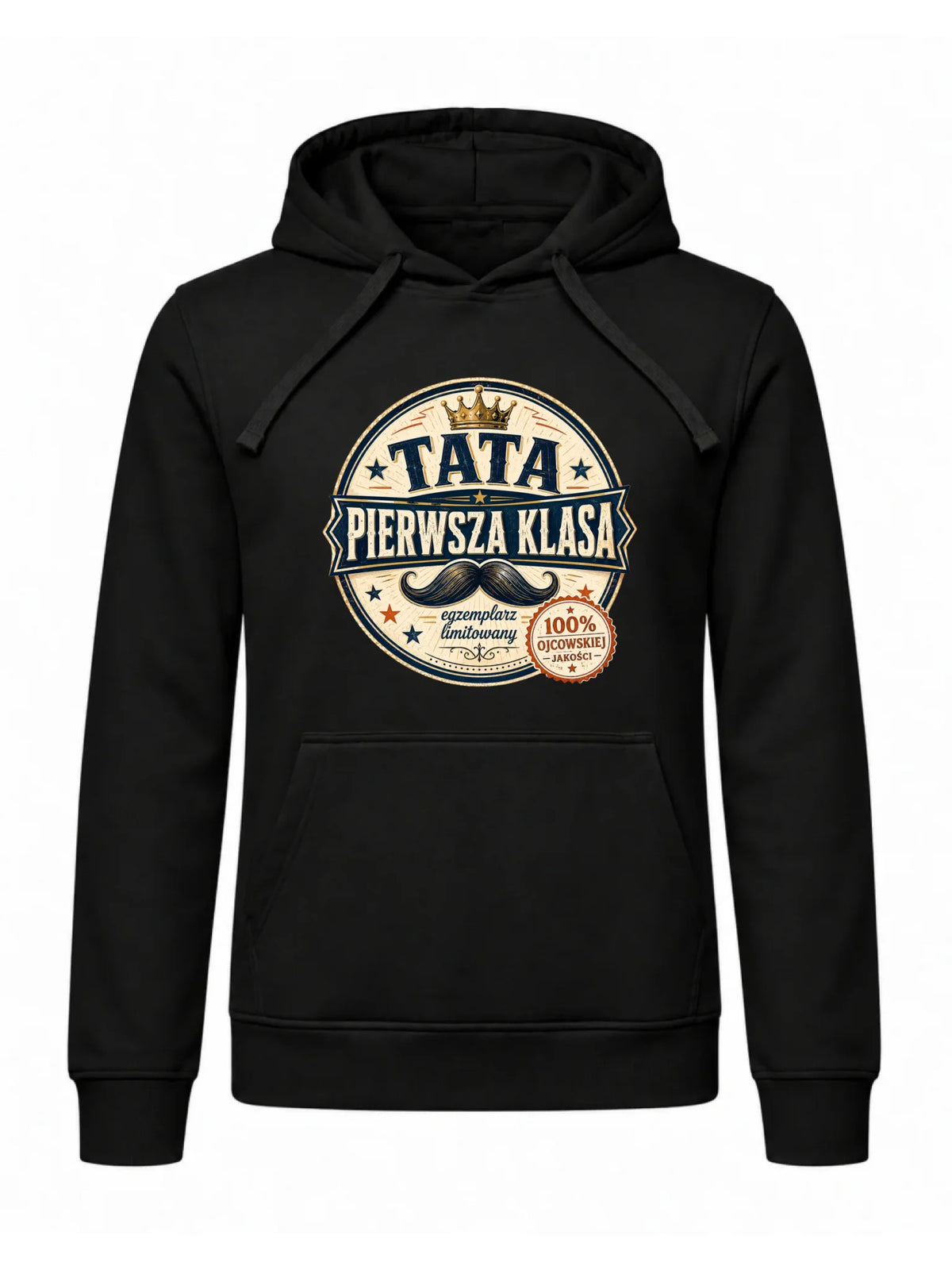 Bluza z kapturem dla taty - Tata pierwsza klasa DT16
