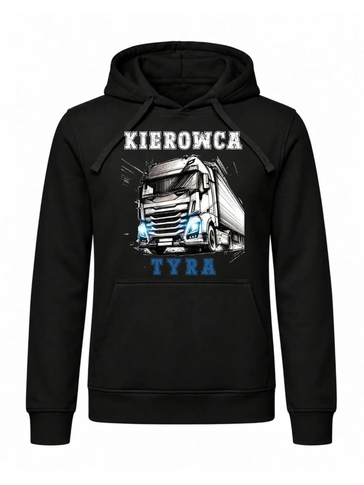 Bluza z kapturem dla zawodowego kierowcy - Kierowca tyra ZKT07