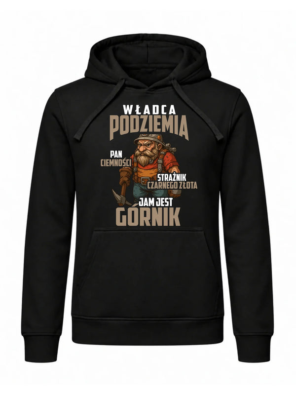 Bluza męska z kapturem dla górnika - Strażnik czarnego złota