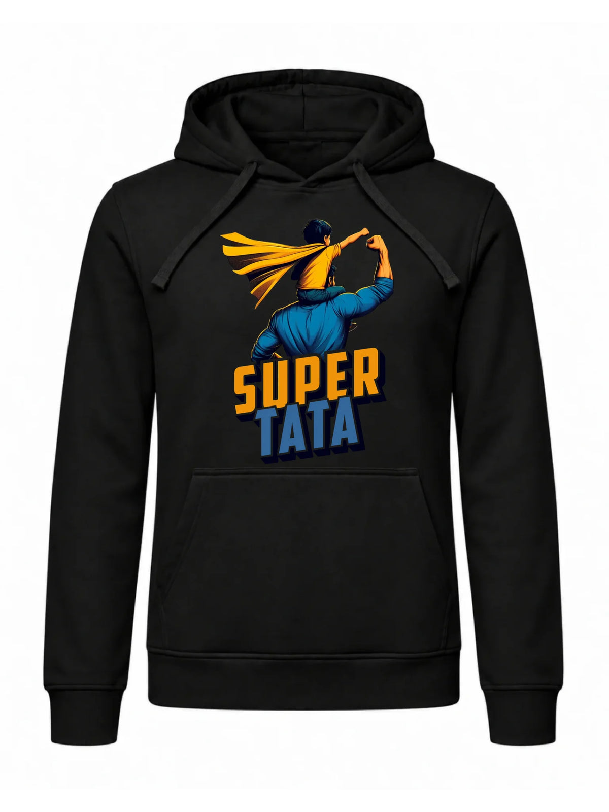 Bluza z kapturem dla taty - Super Tata z synem DT38