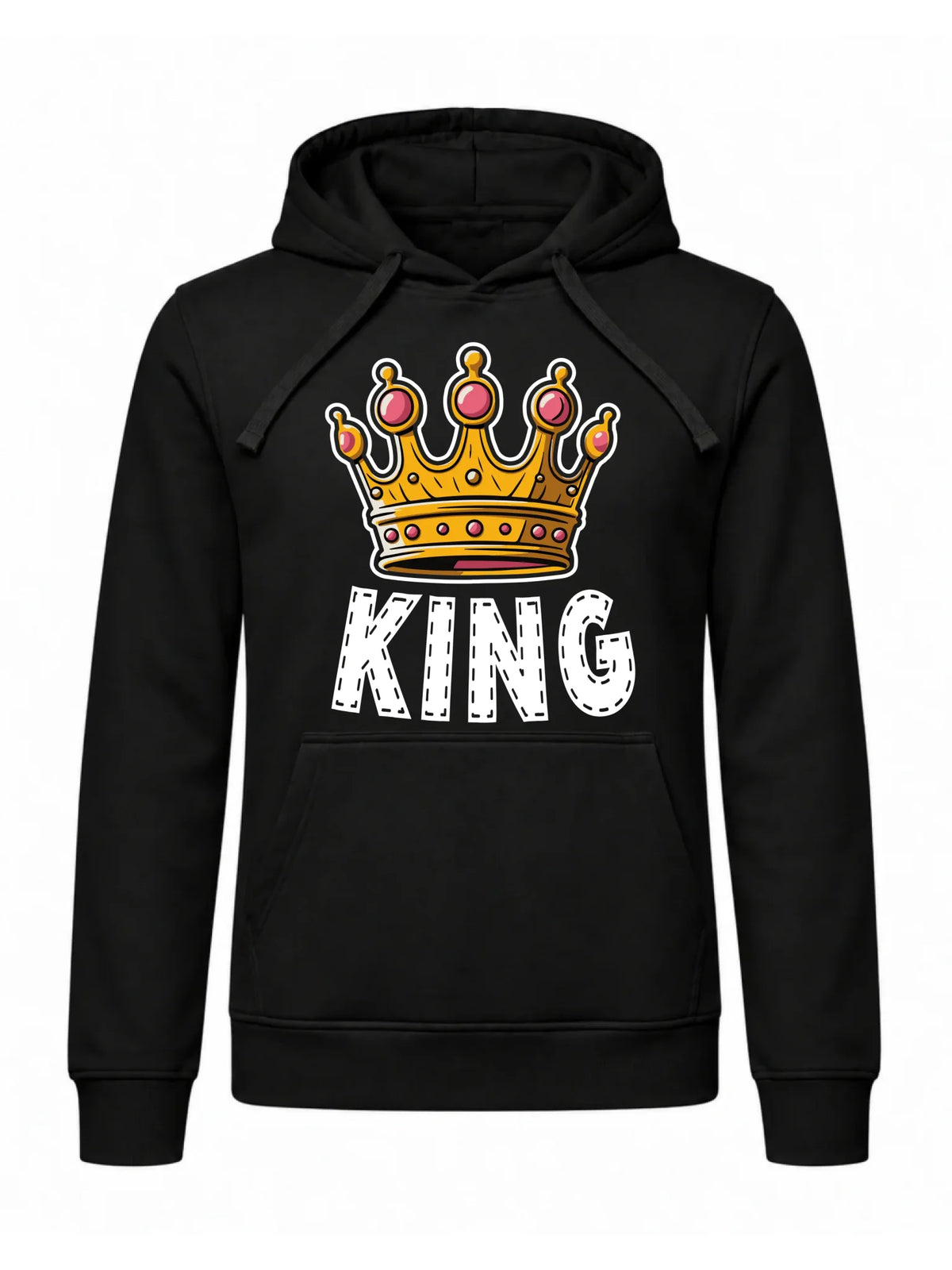 Bluza męska z kapturem - King W41