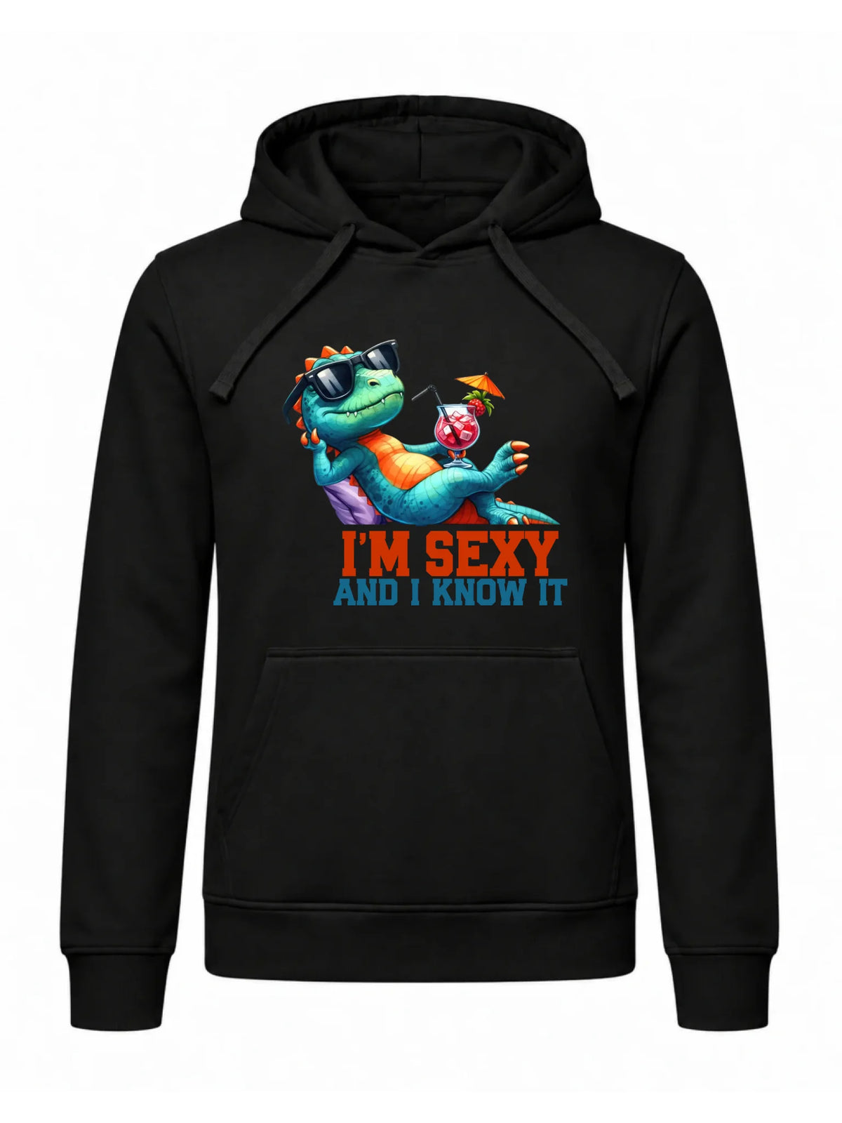 Bluza męska z kapturem - prezent dla chłopaka - I'm sexy - śmieszny nadruk DCH28
