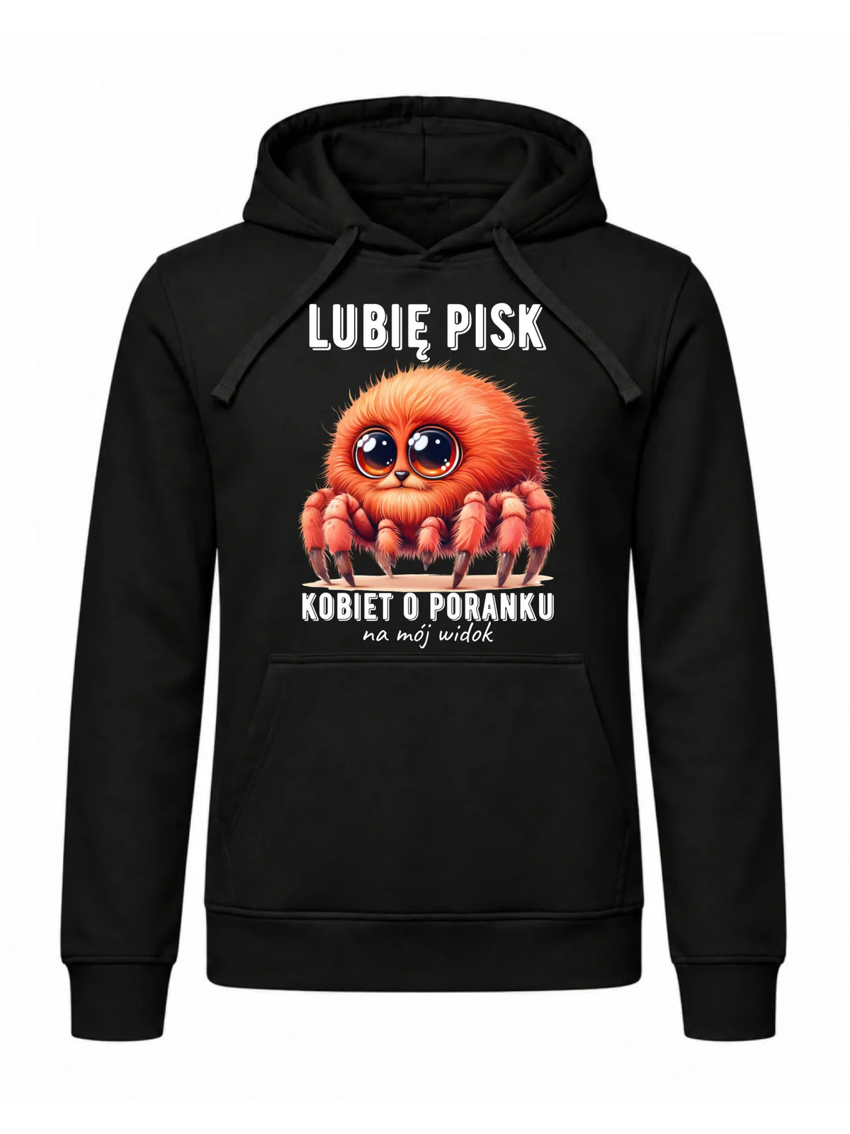 Bluza męska z kapturem - prezent dla chłopaka - Lubię pisk kobiet DCH14