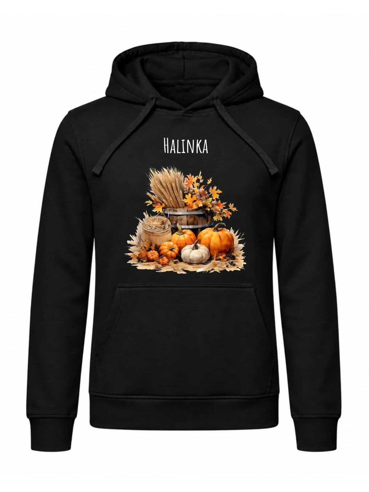 Bluza męska z kapturem jesienna z imieniem - Harvest Vibes