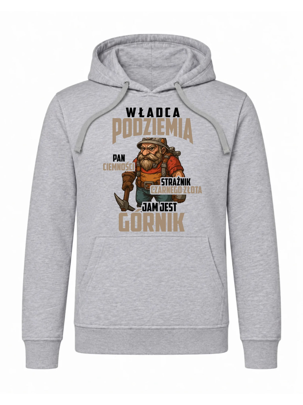 Bluza męska z kapturem dla górnika - Strażnik czarnego złota