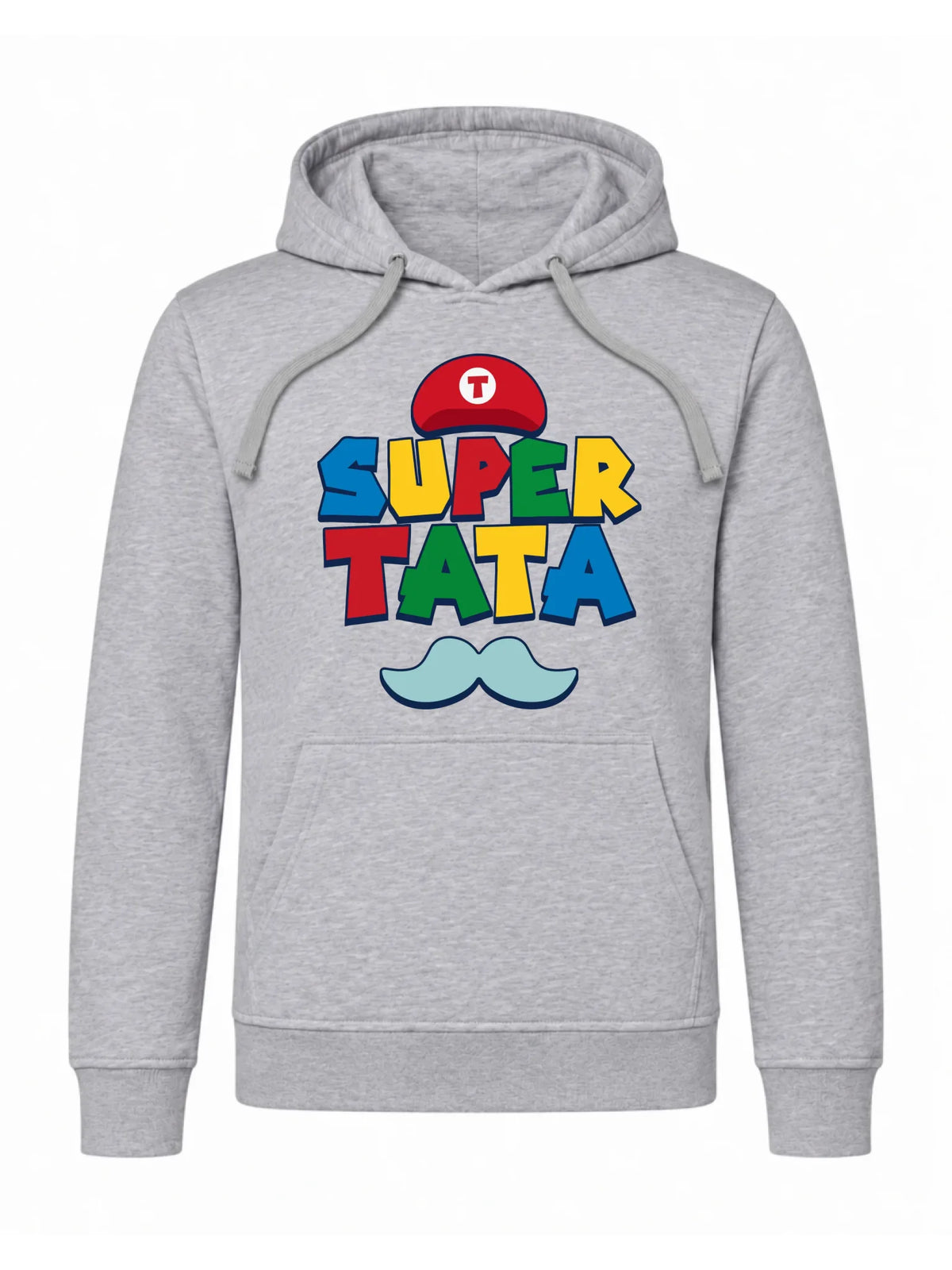 Bluza z kapturem dla taty - Super Tata w stylu Mario DT28