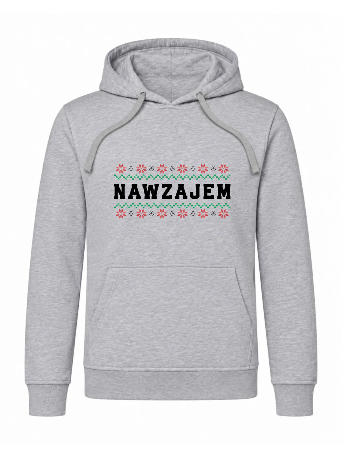 Bluza męska z kapturem świąteczna - Nawzajem BN150