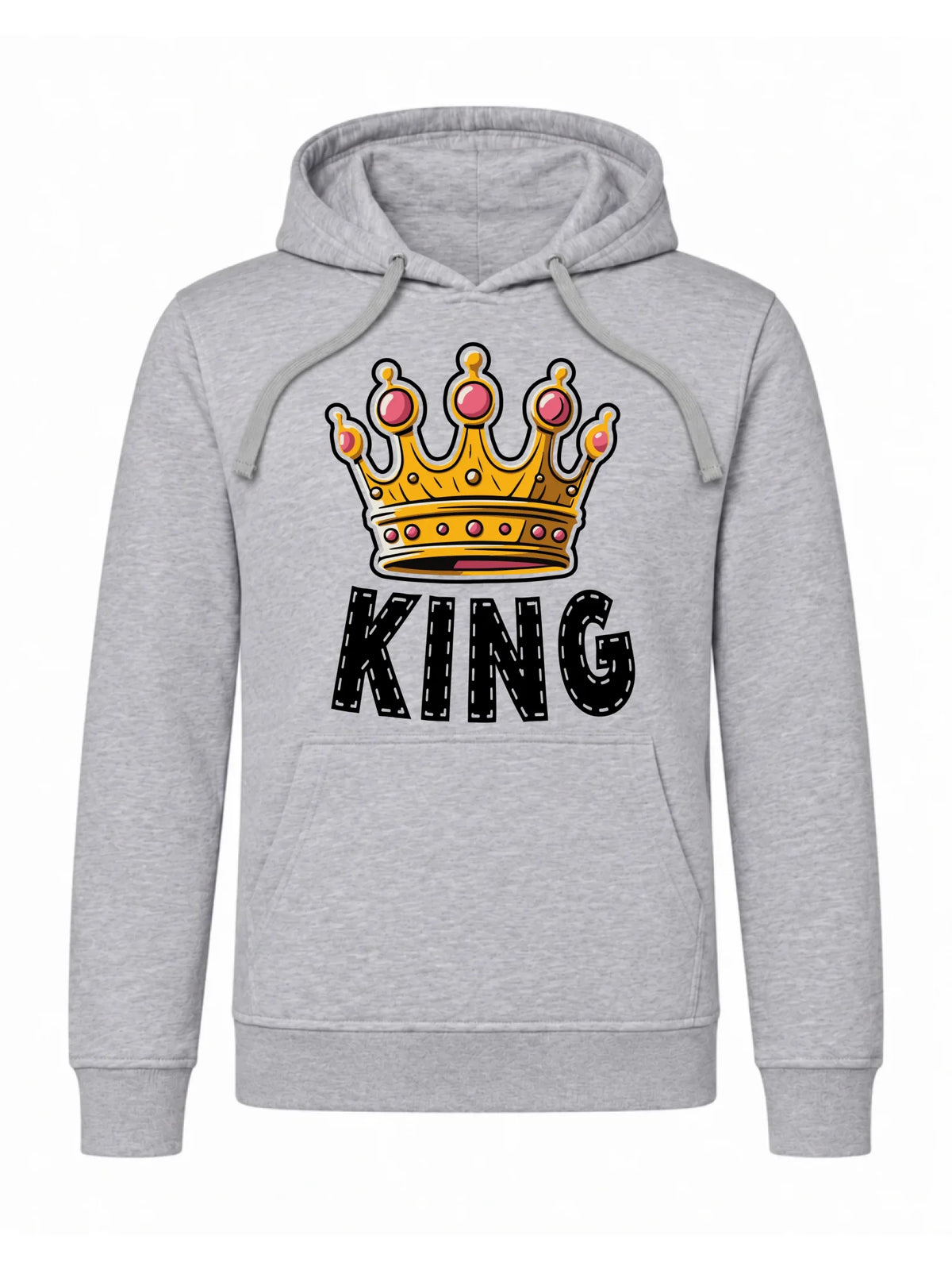 Bluza męska z kapturem - King W41