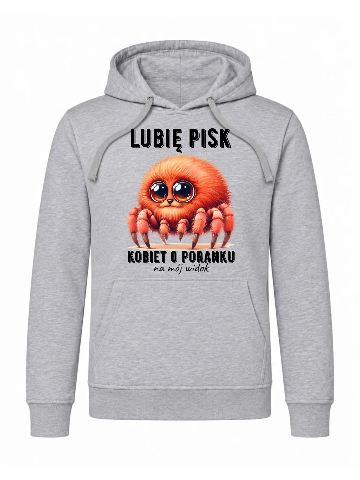 Bluza męska z kapturem - prezent dla chłopaka - Lubię pisk kobiet DCH14