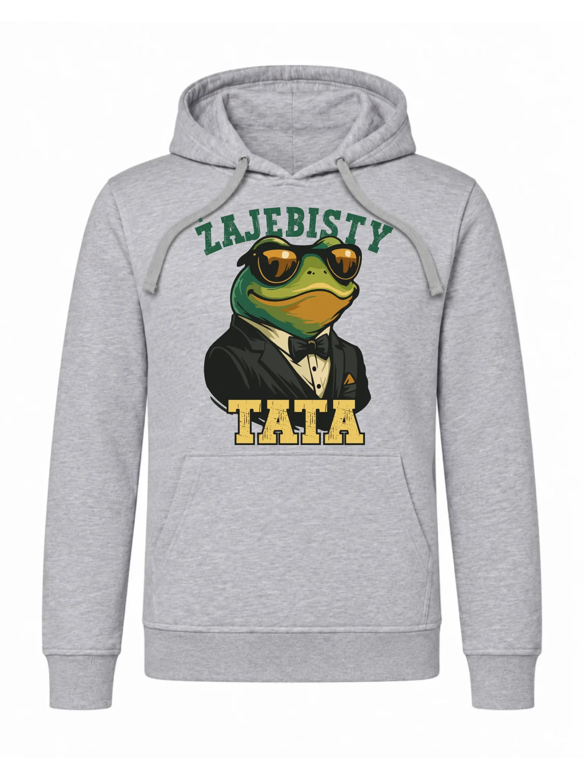 Bluza męska z kapturem dla taty - Żajebisty tata DT83