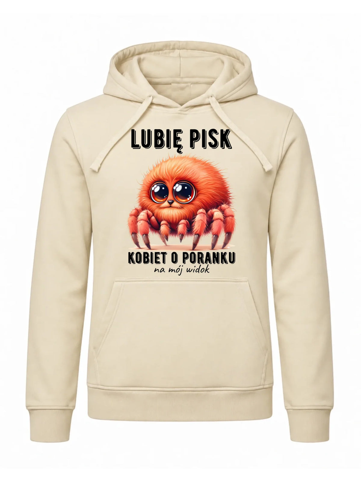 Bluza męska z kapturem - prezent dla chłopaka - Lubię pisk kobiet DCH14