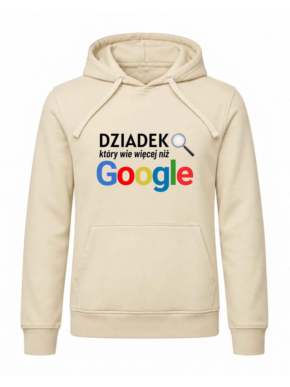 Bluza z kapturem dla dziadka - Dziadek który wie więcej niż google D44