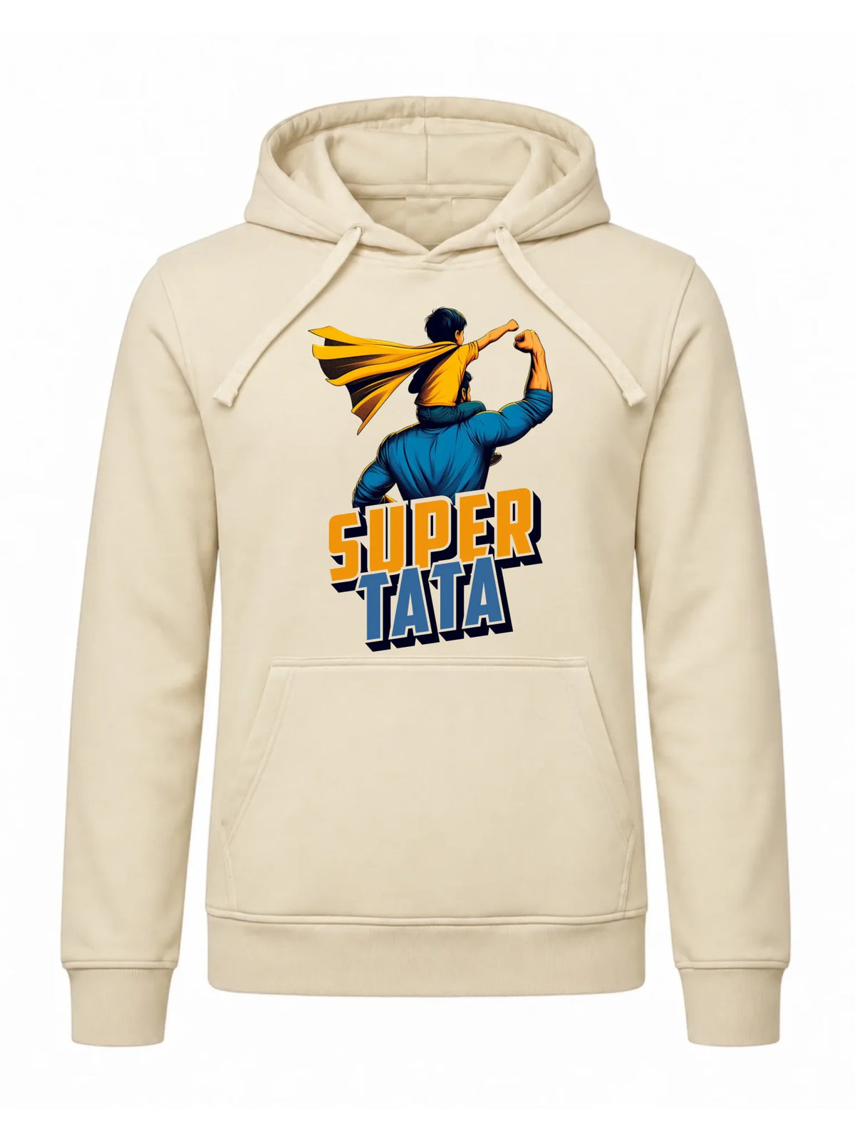Bluza z kapturem dla taty - Super Tata z synem DT38