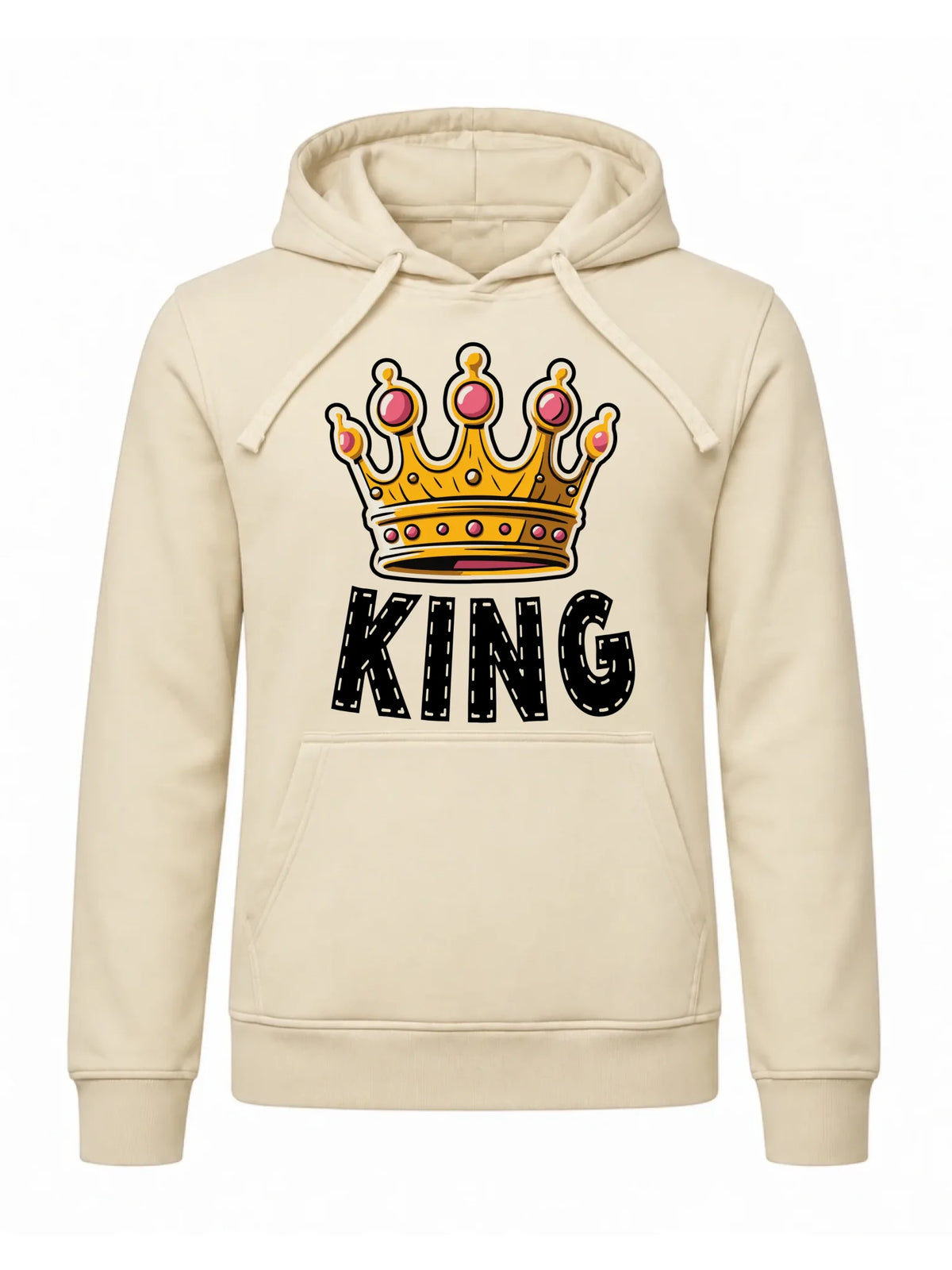 Bluza męska z kapturem - King W41