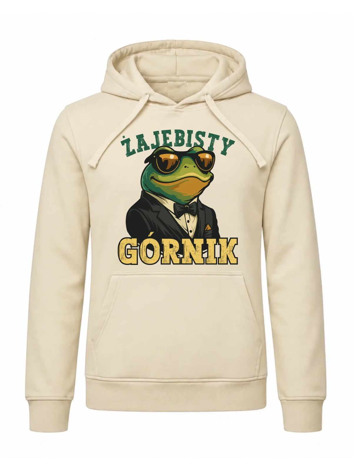 Bluza męska z kapturem dla górnika - Żajebisty Górnik