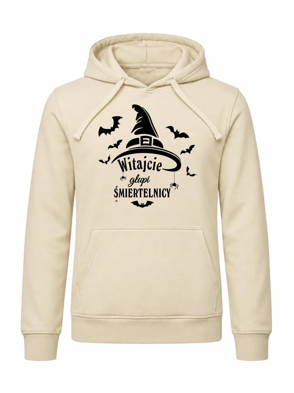 Bluza męska z kapturem na Halloween - Witajcie głupi śmiertelnicy HL23