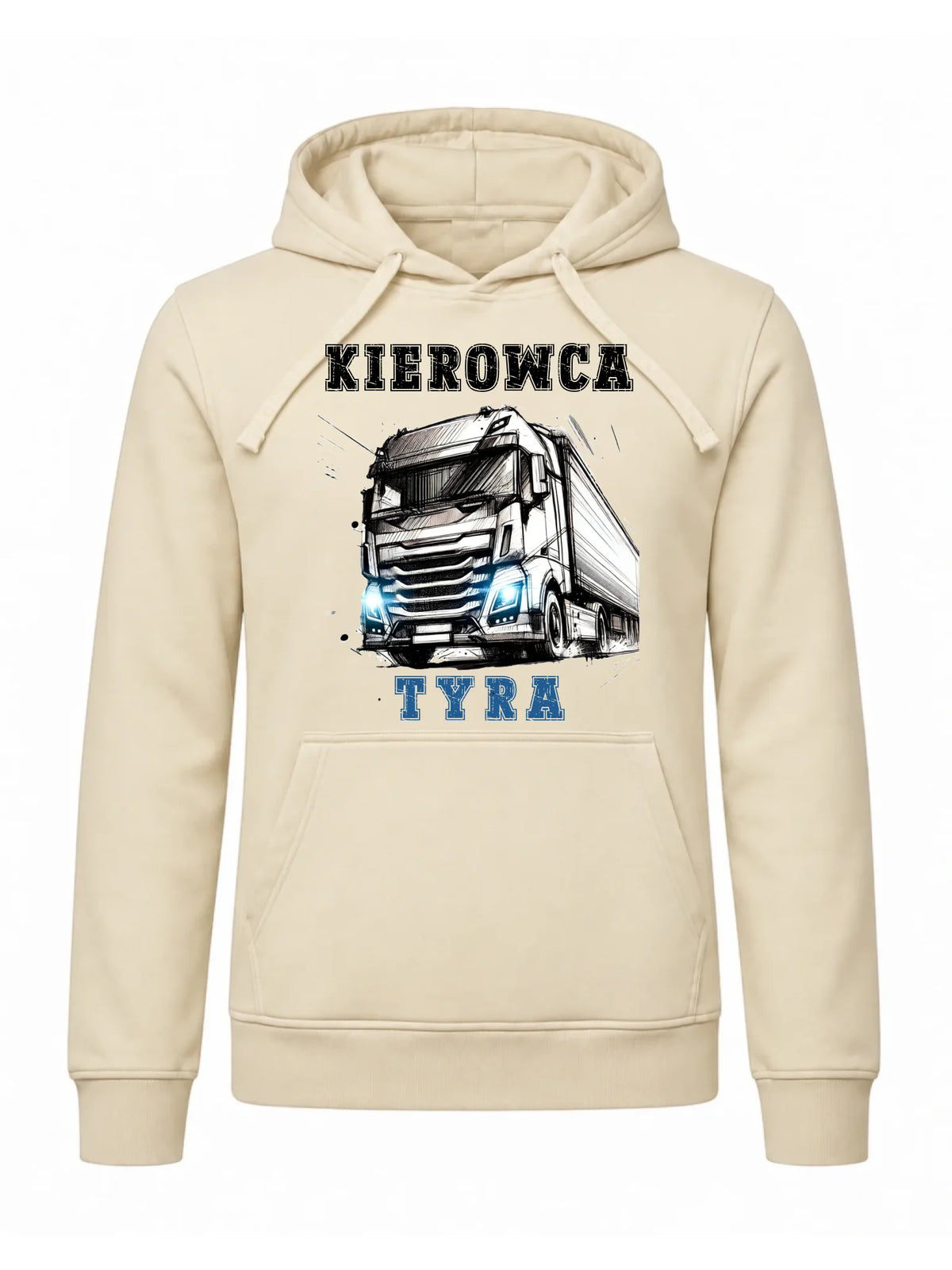 Bluza z kapturem dla zawodowego kierowcy - Kierowca tyra ZKT07