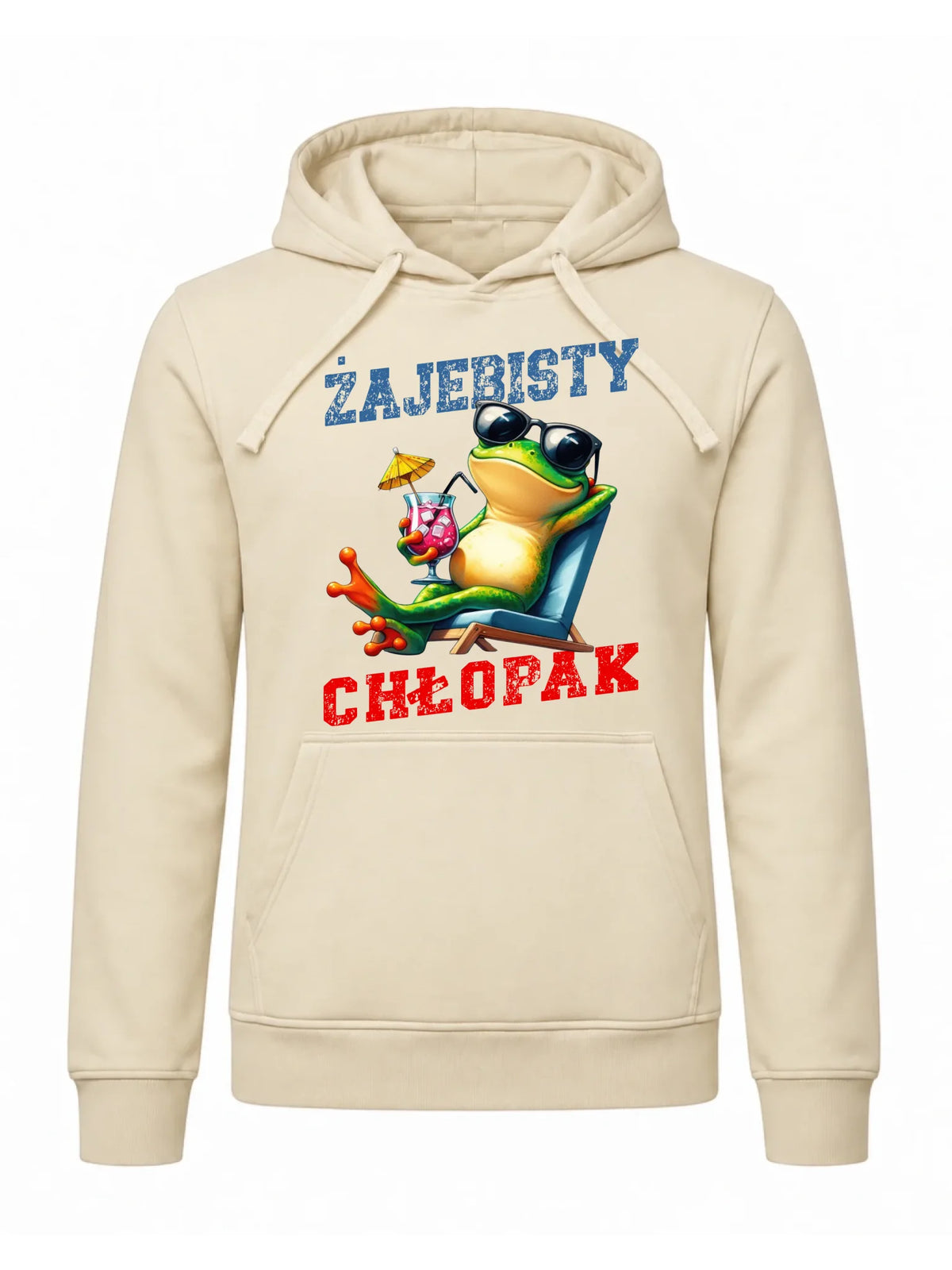 Bluza męska z kapturem - prezent dla chłopaka - Żajebisty chłopak DCH19