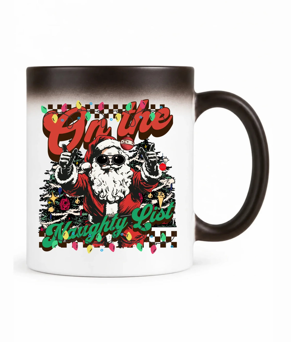 Kubek magiczny świąteczny - On the Naughty List BN50