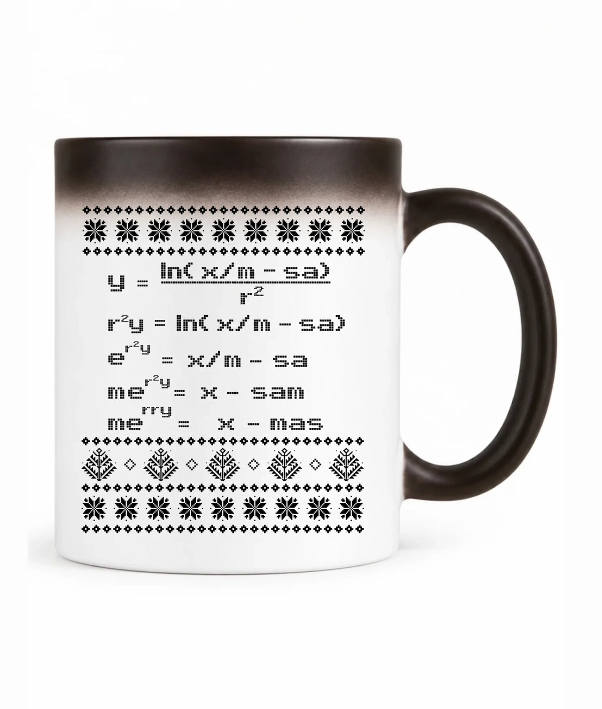 Kubek magiczny świąteczny - Zadanie matematyczne BN108