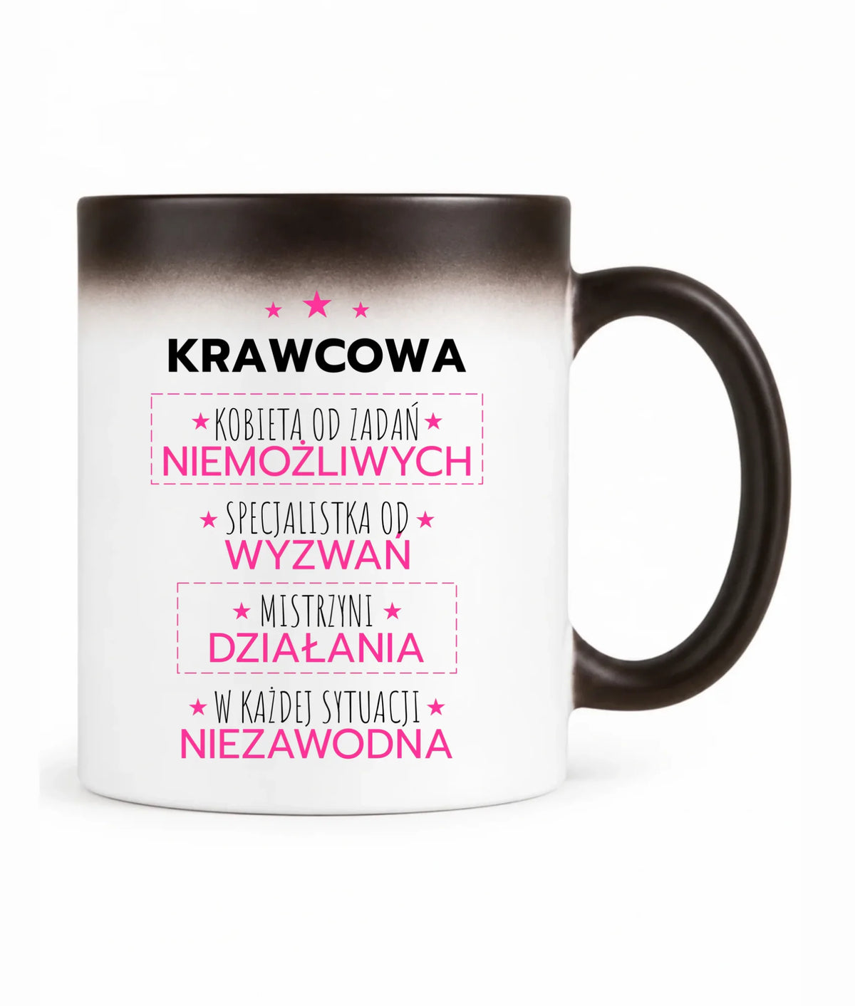 Kubek magiczny szyciowy dla krawcowej - Kobieta od zadań niemożliwych HS29