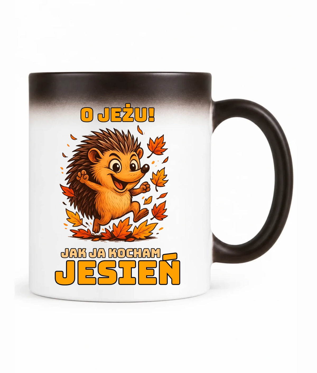 Kubek magiczny jesienny - O JEŻU! Jak ja kocham jesień JS31