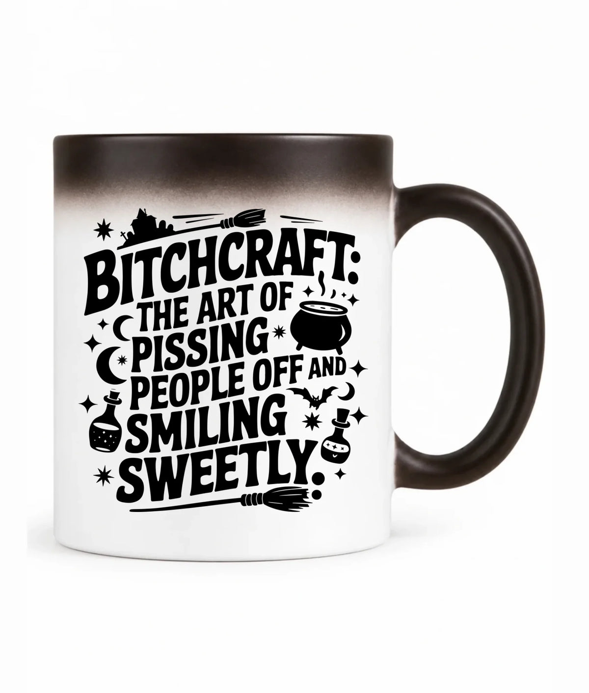 Kubek magiczny na Halloween - Bitchcraft HL25