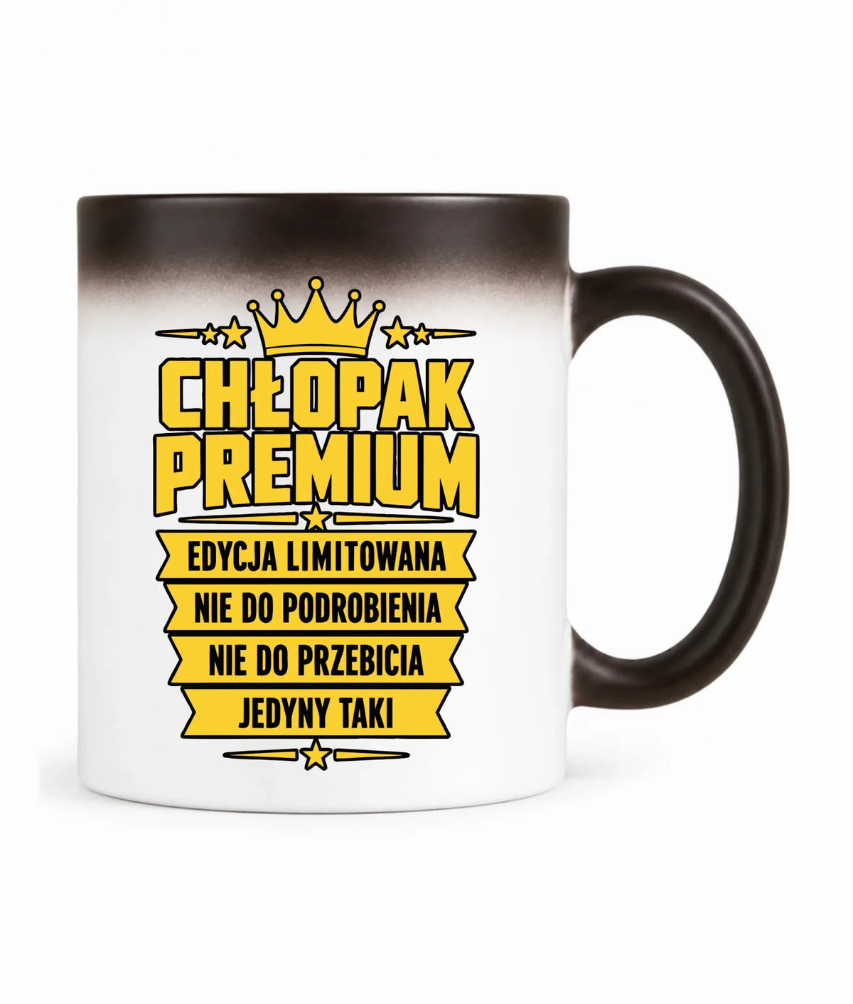 Kubek magiczny dla chłopaka - Chłopak Premium Edycja Limitowana
